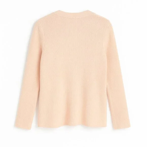 89th & Madison Open-Front Ribbed Cardigan – Size Medium (M) - Picture 3 of 5